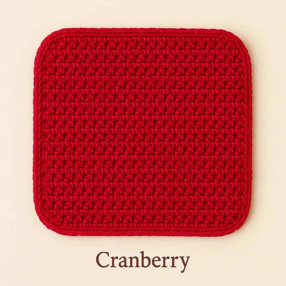 Crochet Washcloth - Handmade Cotton Cloth for Everyday Use